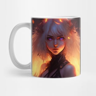 Demon anime girl Mug